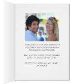 Herzförmige Fotocollage Valentinstag (Innen (Rechts))