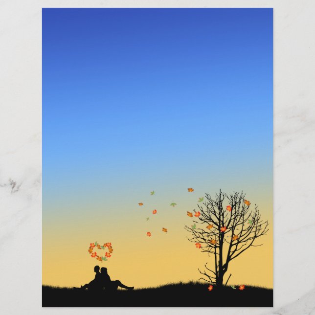 Herzförmige Herbstleaven (Vorderseite)