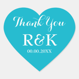 Herzförmige Hochzeitsstipps bevorzugen Umschlag Au Herz-Aufkleber