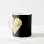 Herzförmige Kartoffelchip Kaffeetasse (Vorderseite Links)