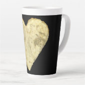 Herzförmige Kartoffelchip Milchtasse (Rechte Ecke)