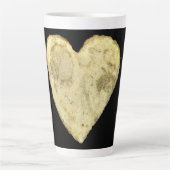 Herzförmige Kartoffelchip Milchtasse (Vorderseite)
