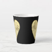 Herzförmige Kartoffelchip Milchtasse (Vorderseite)