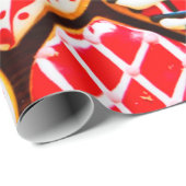 Herzförmige Kekse zum Valentinstag del Geschenkpapier (Rolleneckpunkt)