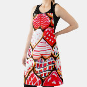 Herzförmige Kekse zum Valentinstag del Schürze (InSitu)