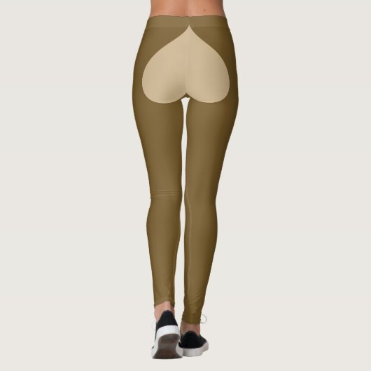 Herzförmige Leggings (Rückseite)