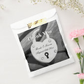 Herzförmige Liebe mit Schlüsselloch Hochzeit Geschenktütchen (Versiegelt)