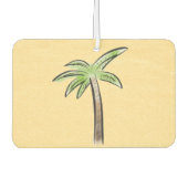 Herzförmige Palme Autolufterfrischer (Vorderseite)