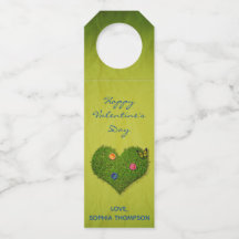 Herzförmige Rasen-Blume Schmetterling