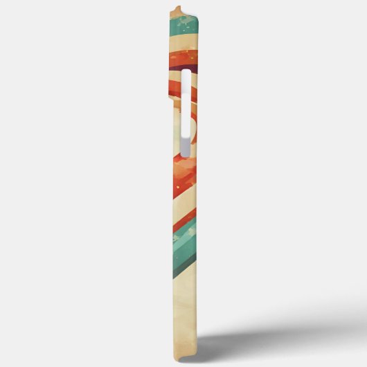 Herzförmige Retro Case-Mate iPhone Hülle (Rückseite / Links)