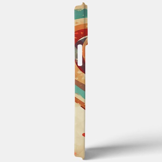 Herzförmige Retro Case-Mate iPhone Hülle (Rückseite / Rechts)