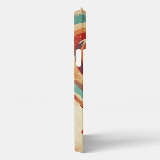 Herzförmige Retro iPhone Hülle (Rechte Seite)