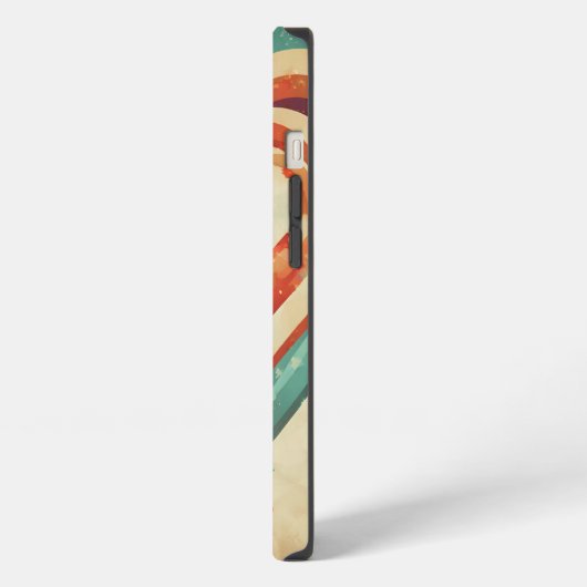 Herzförmige Retro iPhone Hülle (Linke Seite)