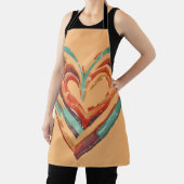 Herzförmige Retro Schürze (InSitu)