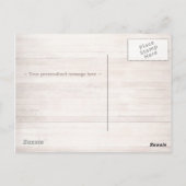 Herzförmige Rote Rose danke Ihnen Karte hhn01 (Rückseite)