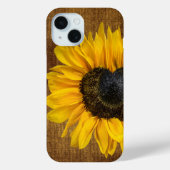 Herzförmige Sonnenblume Case-Mate iPhone Hülle (Rückseite)