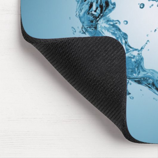 Herzförmige Wasserablagerungen Mousepad (Ecke)