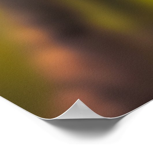 Herzförmiger Baum von Lebensschmuck Poster (Ecke)