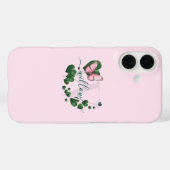 Herzförmiger Blätterstrauß Case-Mate iPhone Hülle (Rückseite (Horizontal))