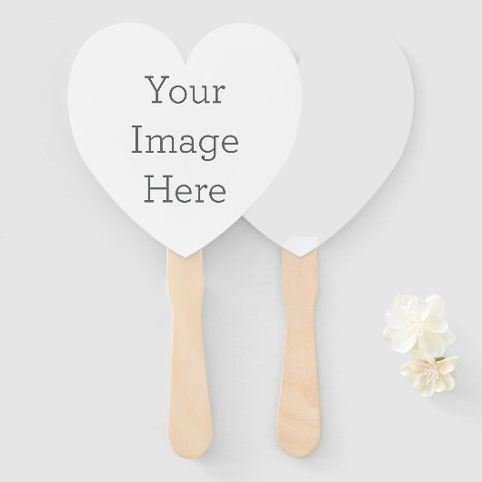 Herz Programfächer (Vorne und Hinten)