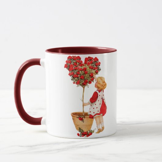 Herzförmiger Formschnitt Tasse (Links)