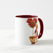 Herzförmiger Formschnitt Tasse (VorderseiteRechts)