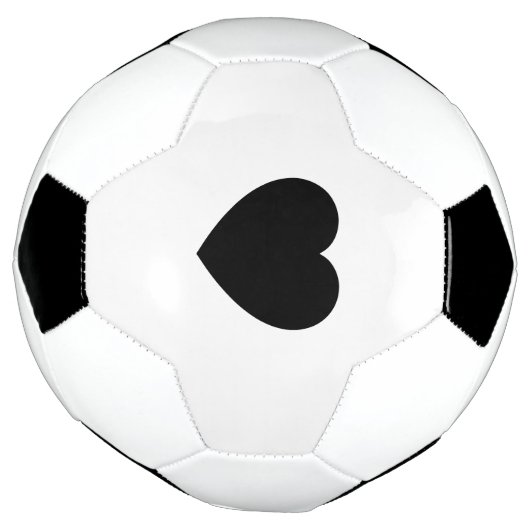 Herzförmiger Fußball für Geschenke oder Spiel (Gedreht)