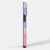herzförmiger Regenbogen iPhone Hülle (Rechte Seite)