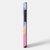 herzförmiger Regenbogen iPhone Hülle (Linke Seite)