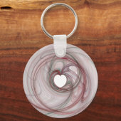 Herzförmiges Loch Schlüsselanhänger (Vorderseite)