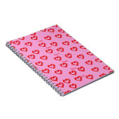 Herzförmiges Notizbuch Notizblock (Rechte Seite)