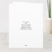 Herzfoto Collage Script Jubiläum Karte (Rückseite)