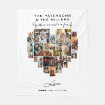 Herzfoto Collage Together Family Anniversary