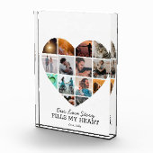 Herzfotomaterial Valentinstag mit individuellem Te Fotoblock (Rechts)