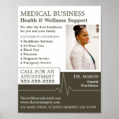 Herzfrequenz, Allgemeinmediziner, Krankenschwester Poster (Vorne)