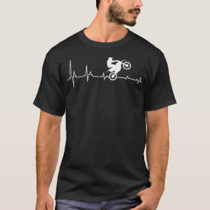 Herzfrequenz Enduro Motocross Golfcoachgift Golf c T-Shirt