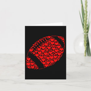 Herzfußball Lover Funny Football ist mein Valentin Karte