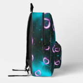 Herzgalaxie Bedruckter Rucksack (Links)