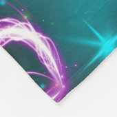 Herzgalaxie Fleecedecke (Ecke)