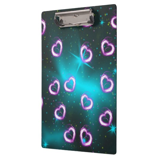 Herzgalaxie Klemmbrett (Links)