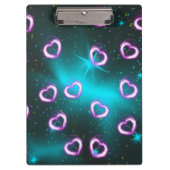 Herzgalaxie Klemmbrett (Vorderseite)