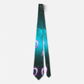 Herzgalaxie Krawatte (Vorderseite)