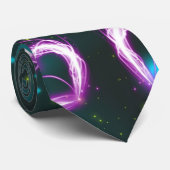 Herzgalaxie Krawatte (Gerollt)