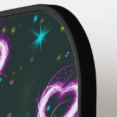 Herzgalaxie Pickleball Schläger (Linke Seite)