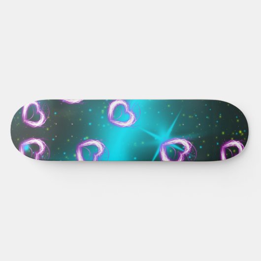 Herzgalaxie Skateboard (Horizontal)