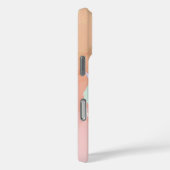 Herzgarten - Blaue und grüne Blumen Kunst Case-Mate iPhone Hülle (Rückseite / Rechts)