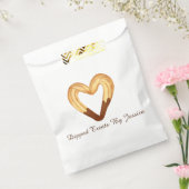 Herzgeformter Churro in Schokolade getaucht Geschenktütchen (Versiegelt)