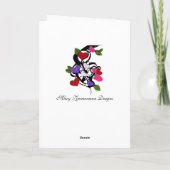 Herzgefühl Dankeschön-Karte Dankeskarte (Rückseite)