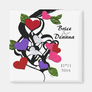 Herzgefühl Save the Date Magnet