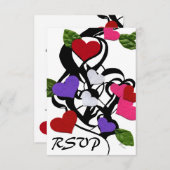 Herzgefühl UAWG RSVP Karte (Vorne/Hinten)